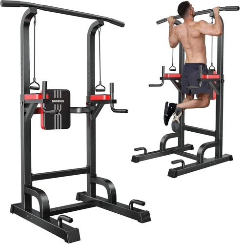 Power tower dip station pull - dip,