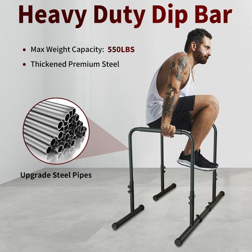 Adjustable dip bar stand - adjustable,