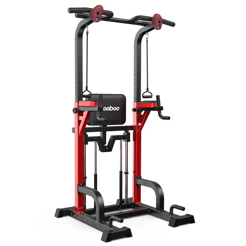 Power tower pull bar dip - pull, up